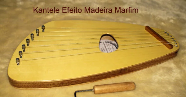 Kantele Pentatonico 7 cordas (marfim)