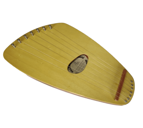 Kantele Pentatonico 7 cordas (marfim) com Estojo
