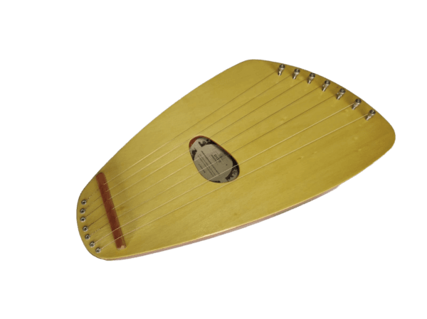 Kantele Pentatonico 7 cordas (marfim) com Estojo