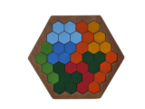 Quebra cabeça hexagonal