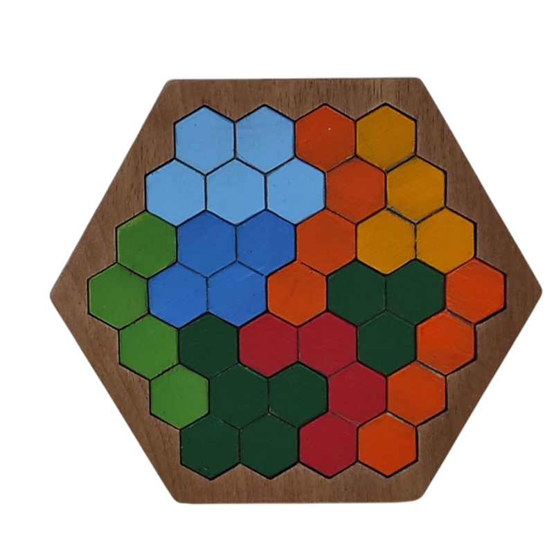 Quebra cabeça hexagonal